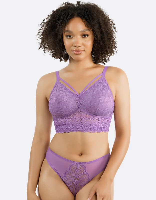 Parfait Mia Lace Bralette Light Orchid