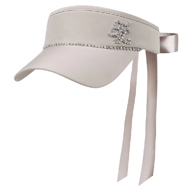 Fairliar Crystal Chain Golf Visor 2024 Women